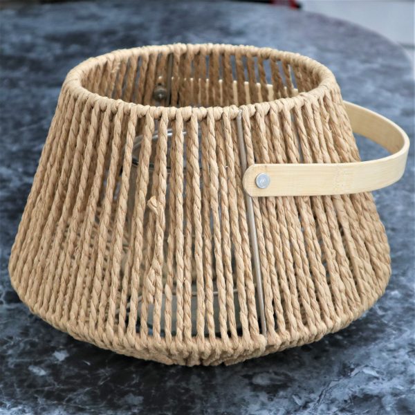 Wicker Candle Holder