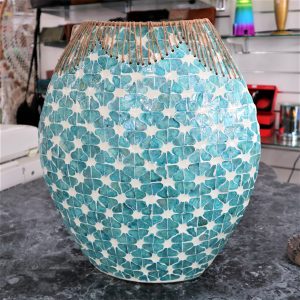 Teal Vase